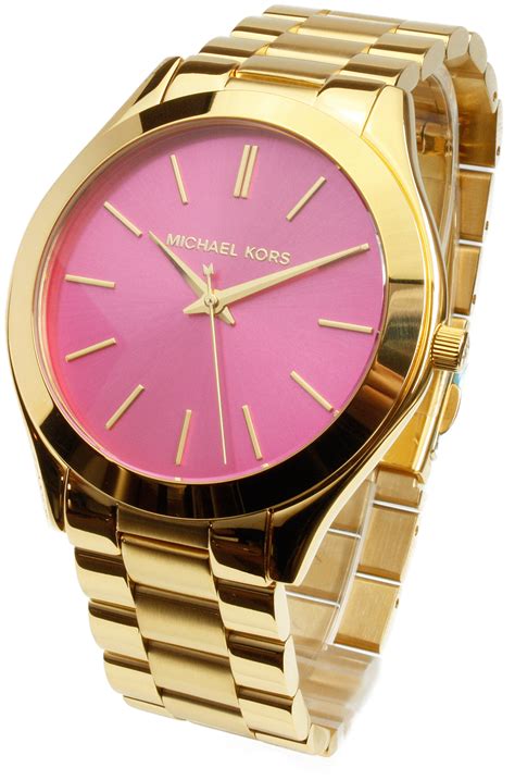 michael kors uhr pinkes zifferblatt|Damen.